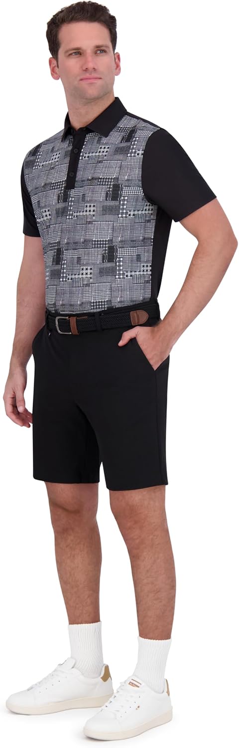 Ben Sherman Men's Performance Luxury Golf Polo Shirt