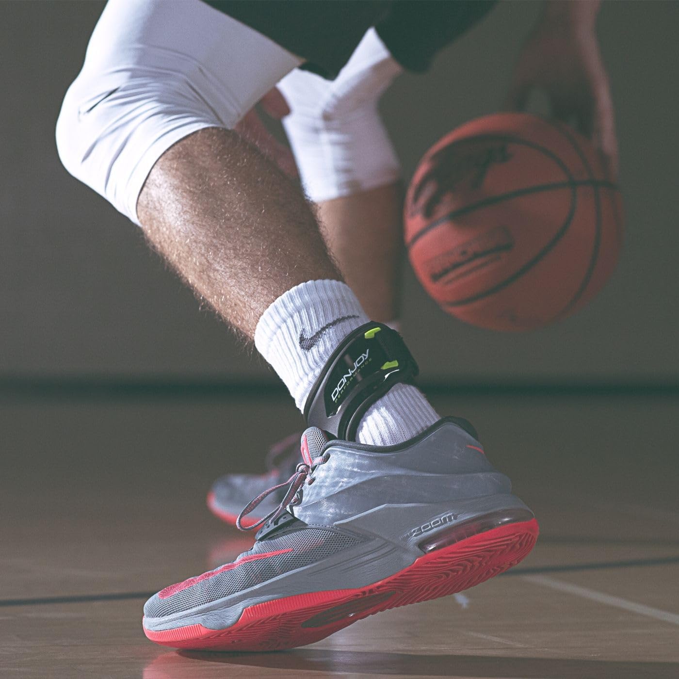 DonJoy Performance POD Ankle Brace, Best Support for Stability, Ankle Sprain, Roll, Strains for Football, Soccer, Basketball, Lacrosse, Volleyball