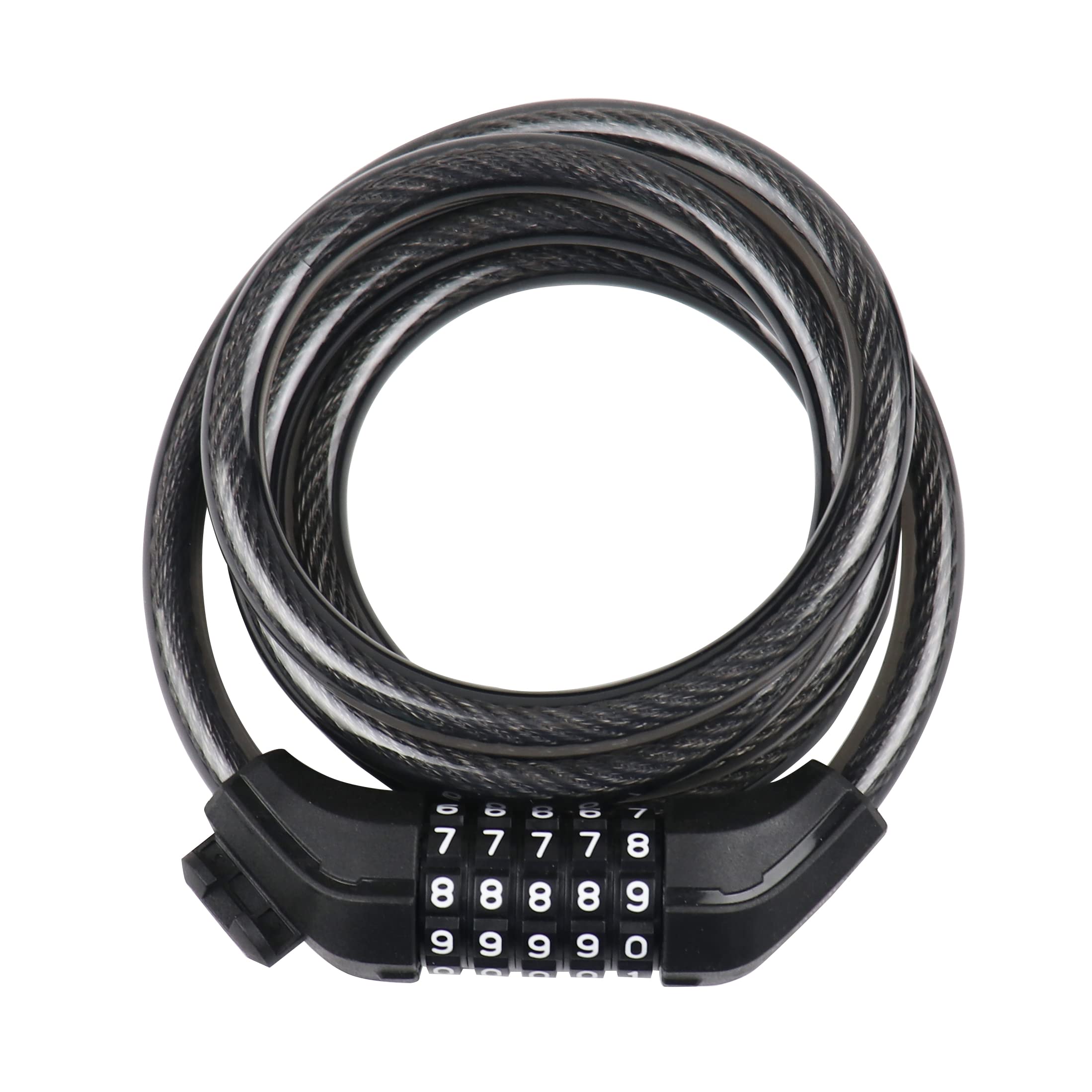 SmartGyro SG27-348 Lock Combination 5 Digitos, Black, Medium-Sized