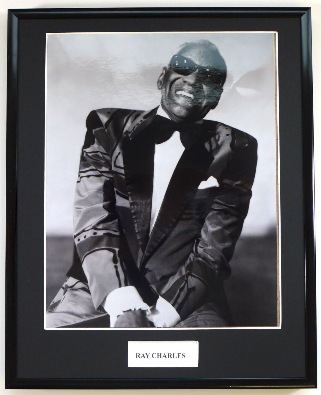 RAY CHARLES/FRAMED PHOTO