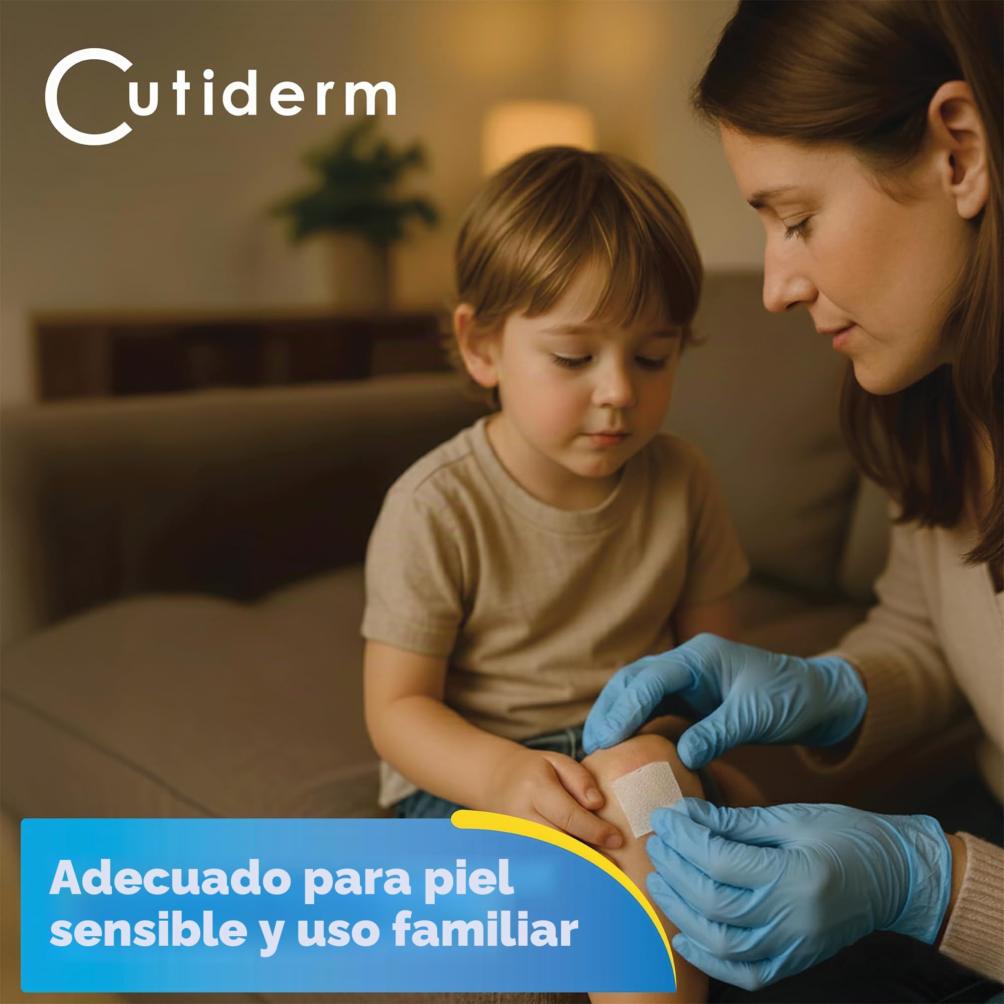 Cutiderm Apósitos De Gasa De Parafina 5cm x 5cm Paquete de 20 unidades