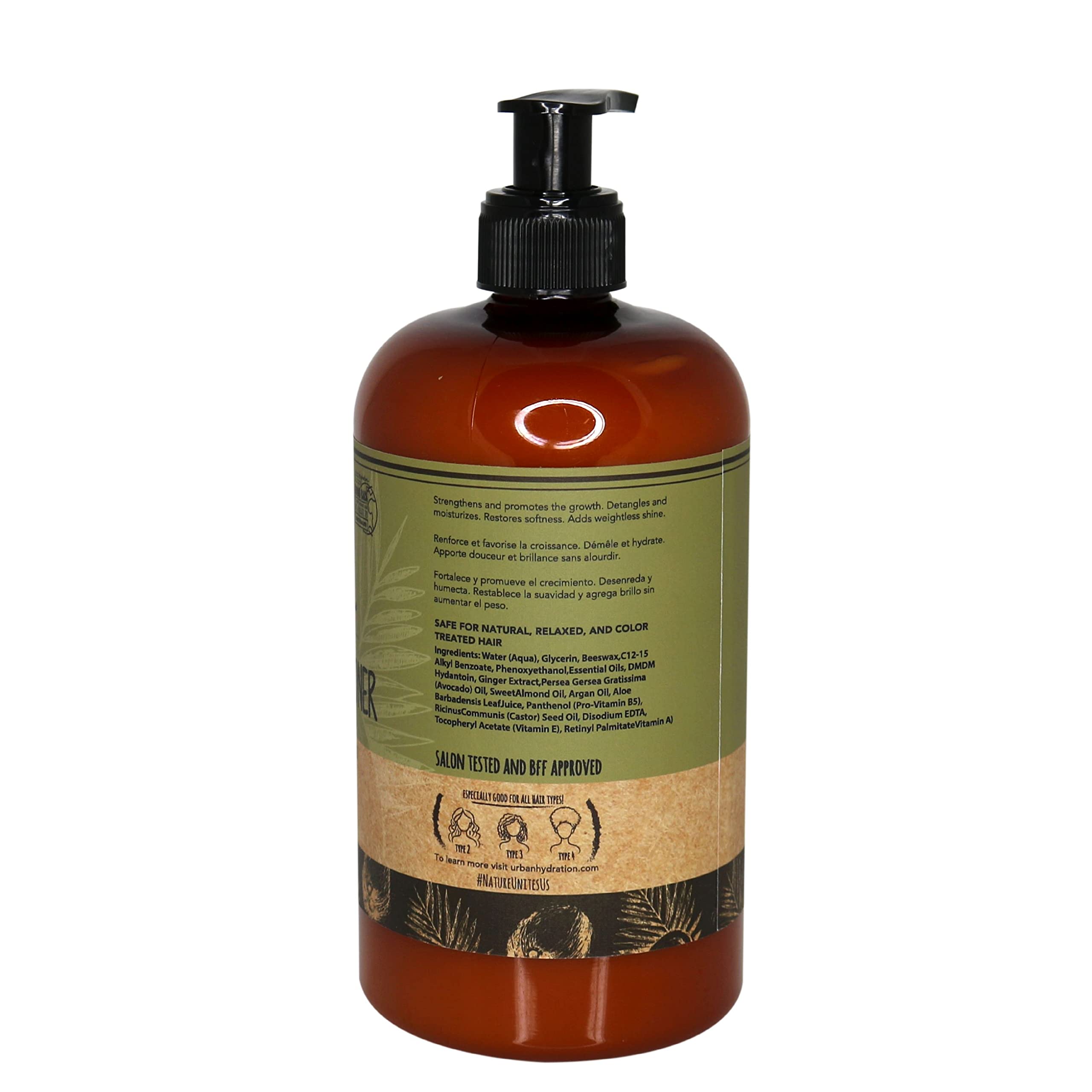 Amazon.com: Urban Hydration Jamaican Castor Oil Co-Wash and Conditioner |  Sulfate, Paraben and Dye Free, Cleanses, Hydrates and Repairs Damage for  Soft, Strong and Shiny Hair, All Hair Types, 16.9 Fl Ounces :
