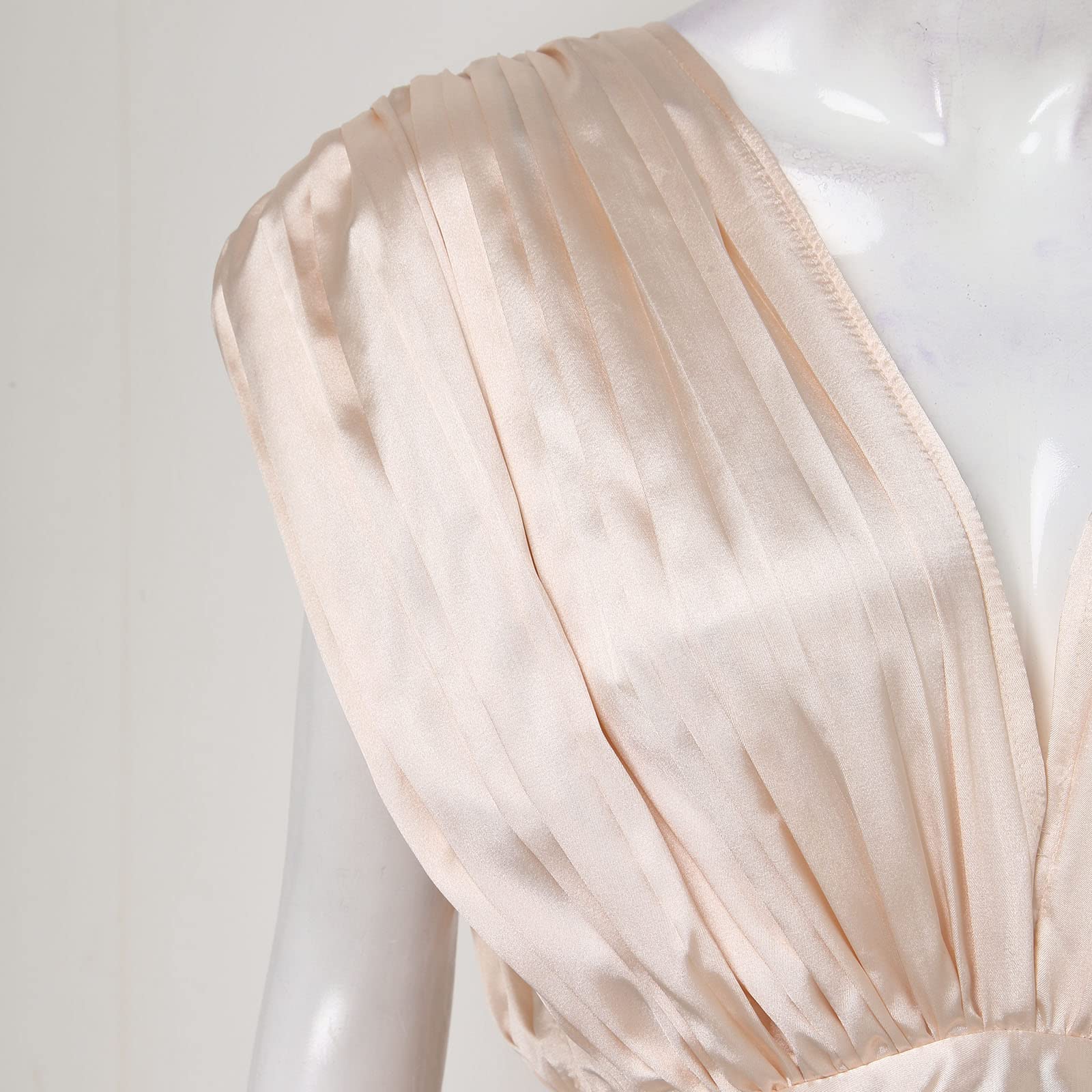 Abiti Donna Curvy Grazia Lunghi Banchetto Y2K Senza Manica da Sera Vintage Cocktail Party Cerimonia Abito da Donna Elegante da Donna Classico Abiti Donna Primavera 2023