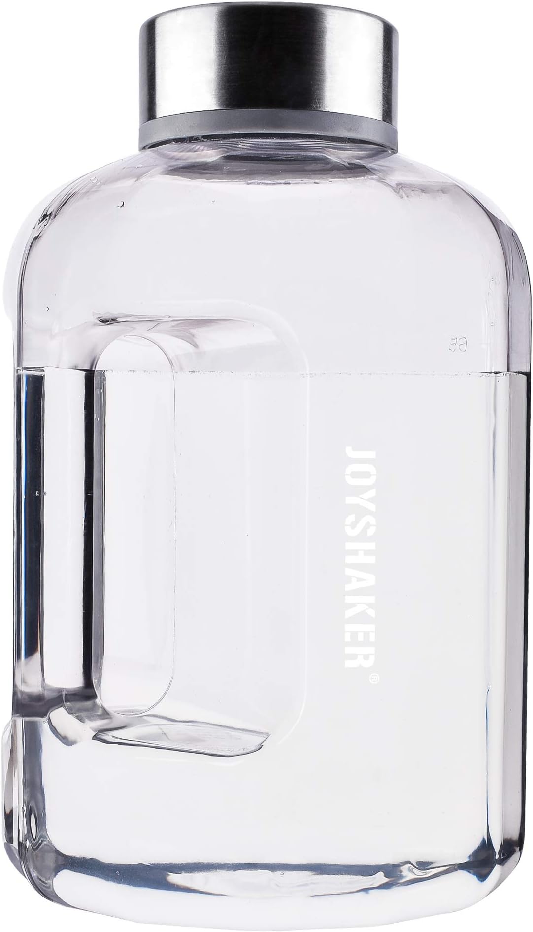 JOYSHAKER 2.2L Large Water Bottle Sport Water Bottle Water Jug Leakproof Large Capacity Drinking Water Jug Gym Outdoor Camping Hiking BPA Free Tritan Plastic Water Bottle (Clear)