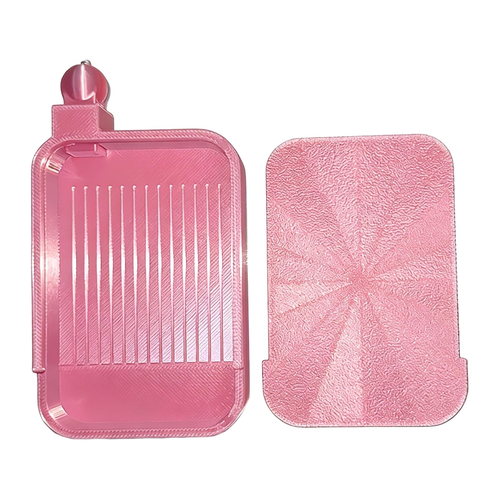 Mubsar Plastic Bead Sorting Tray No-Spill Rhinestone Art Painting Organizer with Lid for Rhinestone Drills 3D Printed Beads Container
