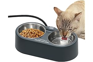 Heated Cat Bowl: Warm Comfort for Outdoor Feline Friends