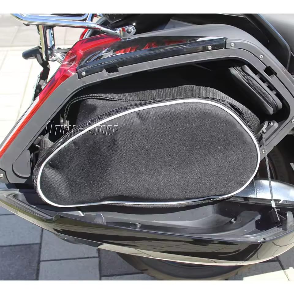 Alforja lateral para motocicleta BMW K1600B y K1600 Grand America, bolsa impermeable de nailon resistente, montaje en asiento, nueva miniatura 4