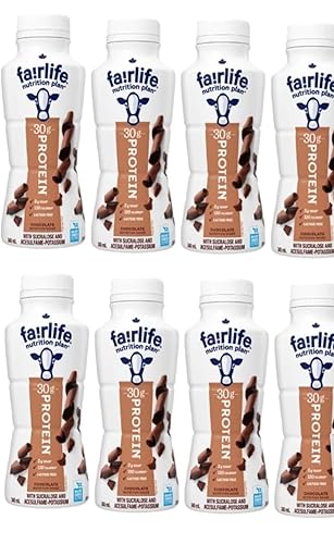 Fairlife Nutrition Plan - Batido de chocolate alto en proteínas, 1.06 onzas de proteína, 11.5 onzas, paquete de 8