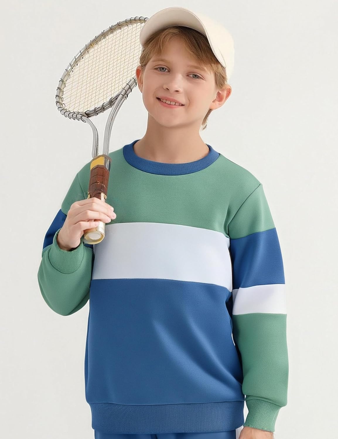 mkodopy Boys Clothes Hoodie Sweatsuits Tops and Pants Boys Fall Winter Outfits Boy Clothing Set - Image 2