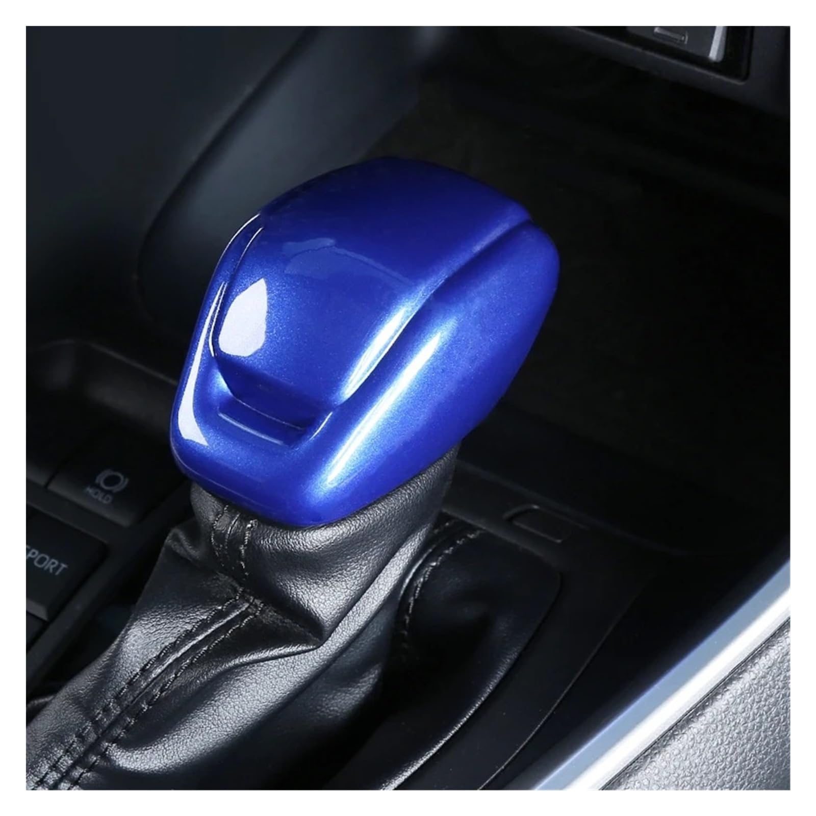 Xexjhqq Bright Blue Gear Stick Knob For Toyota For Xa50 For Camry 2022-2025 Car Gear Shift Knob Head Cover Trim(Bright Blue)