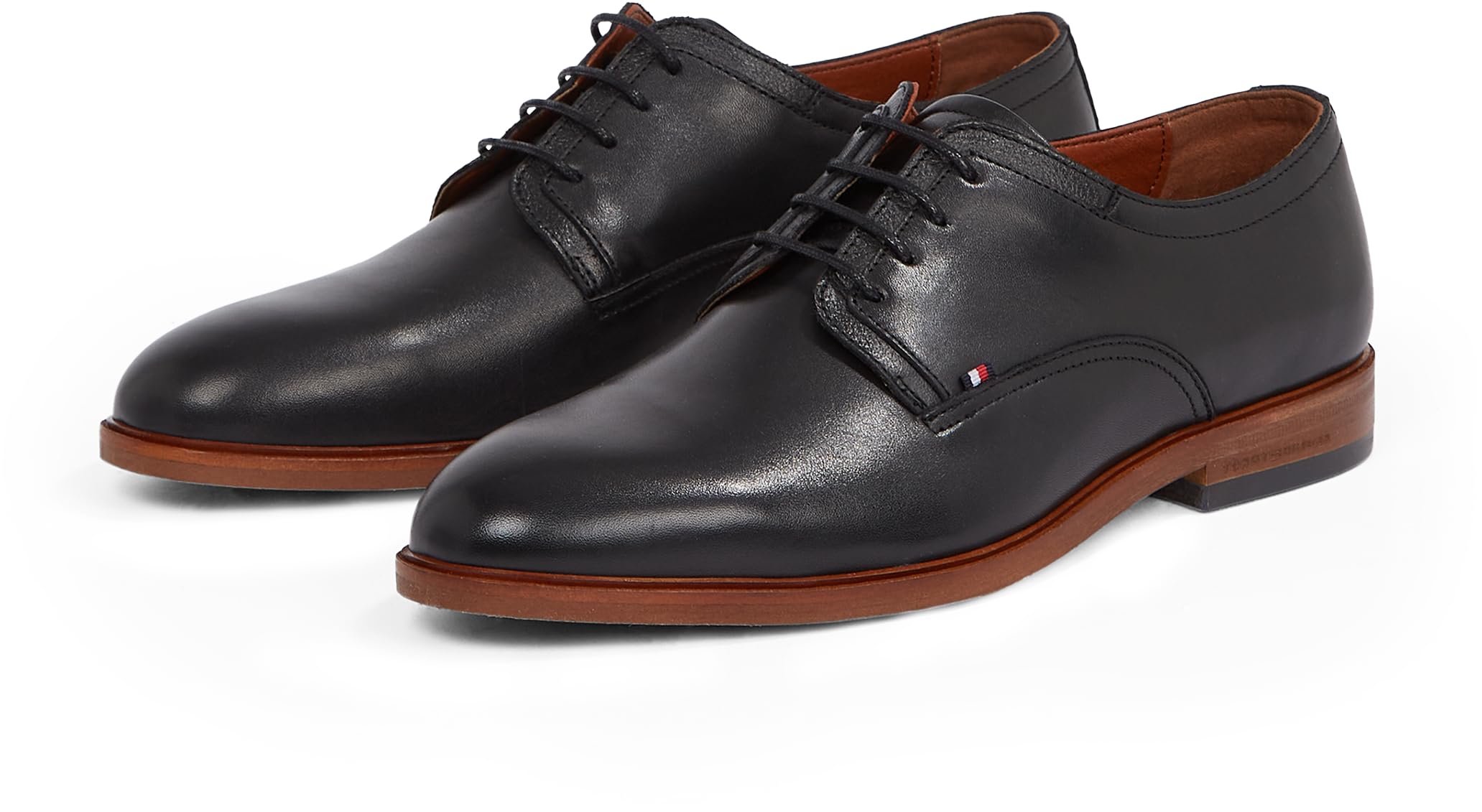 Tommy Hilfiger Mężczyźni Hilfiger Thunit Skórzane Buty Fm0fm05472Buty do sukienki