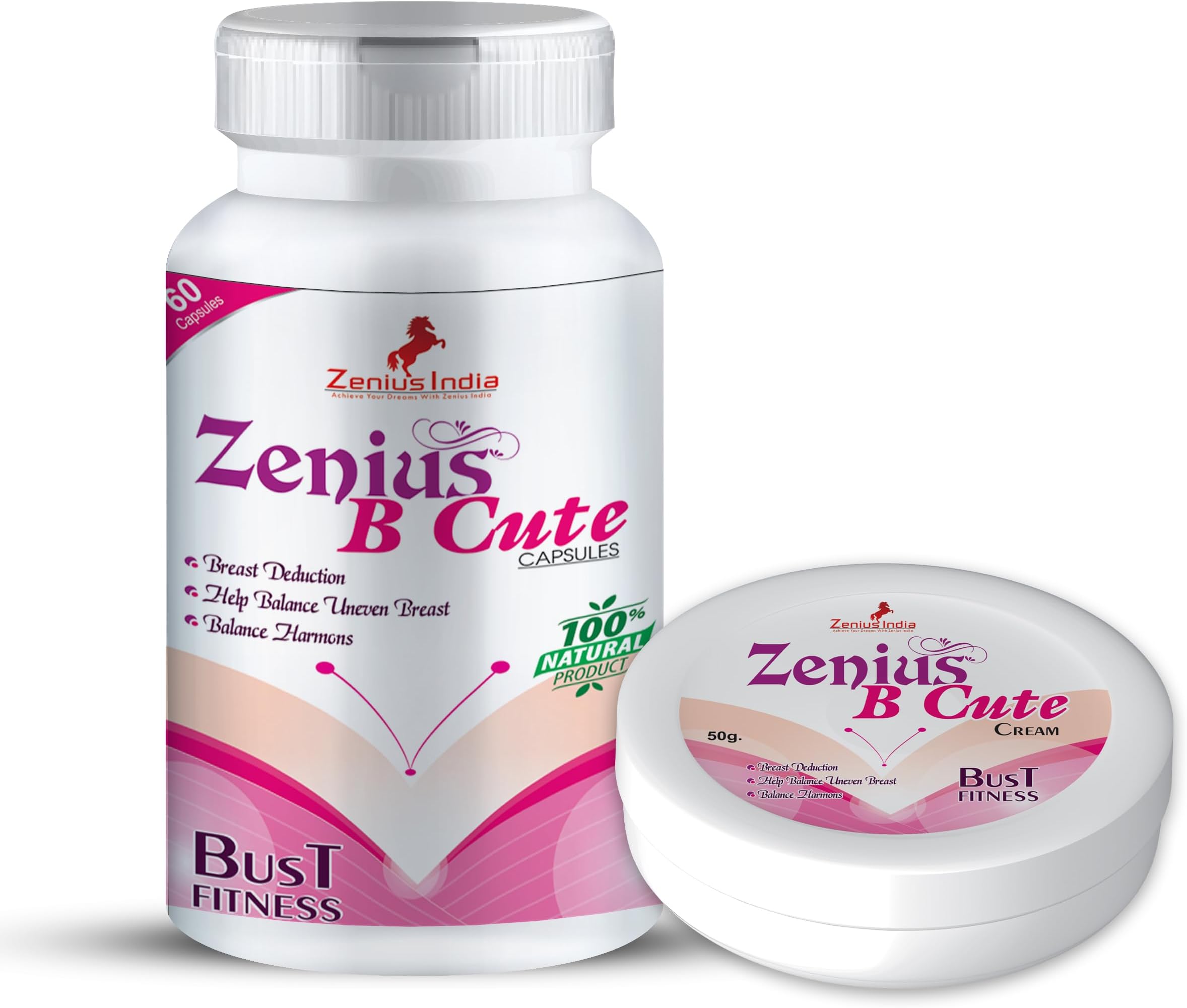 Zenius B Cute Fitness Capsules and Cream
