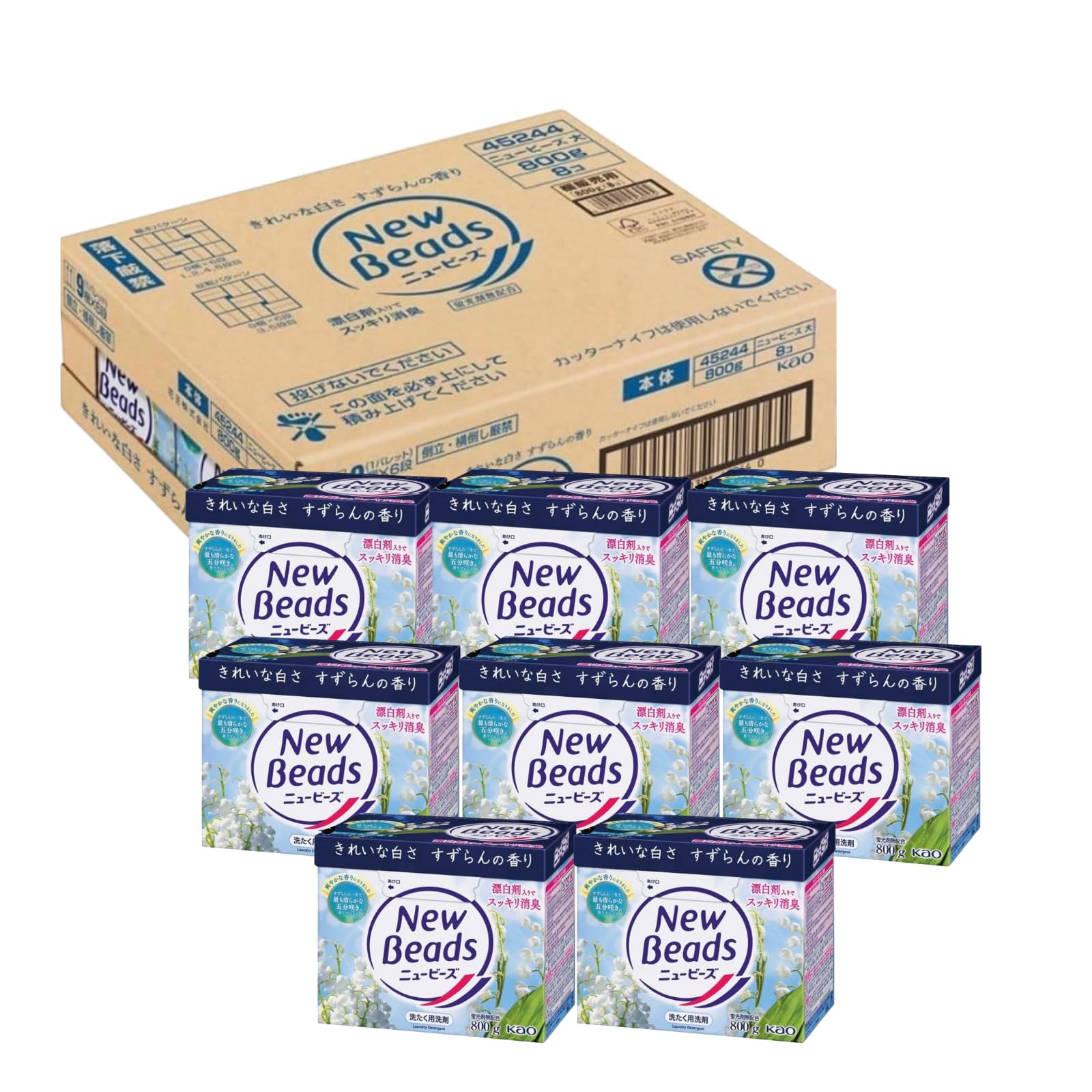 Amazon.co.jp: 【 ケース販売 】ニュービーズ 粉末 800g × 8個