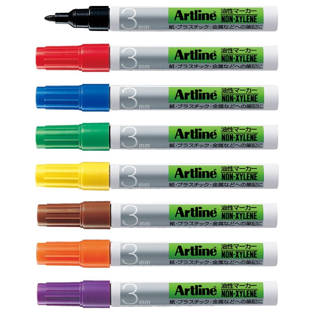 Amazon | シャチハタ シヤチハタ 油性マーカー アートライン 7K