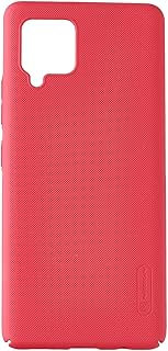 Nillkin Case for Samsung Galaxy M42 M 42 5G / Galaxy A42 A 42 (6.6" Inch) Super Frosted Hard Back Cover PC Bright Red Color