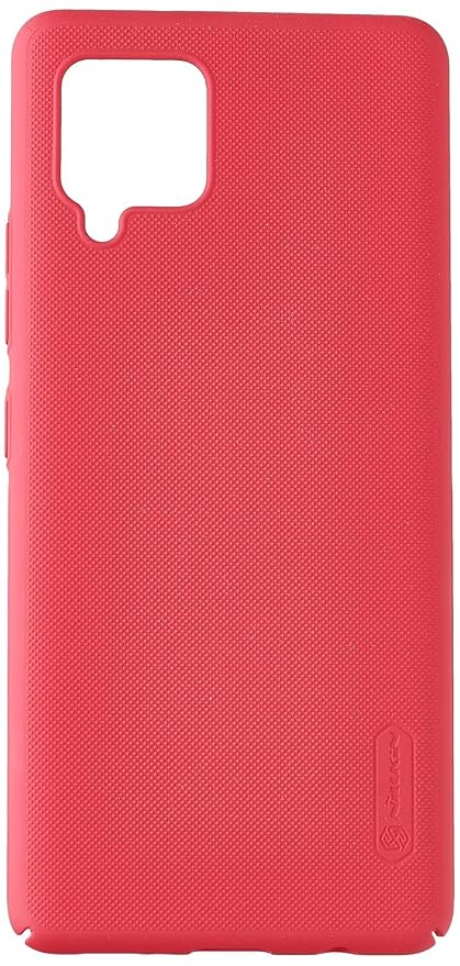 Nillkin Case for Samsung Galaxy M42 M 42 5G / Galaxy A42 A 42 (6.6" Inch) Super Frosted Hard Back Cover PC Bright Red Color
