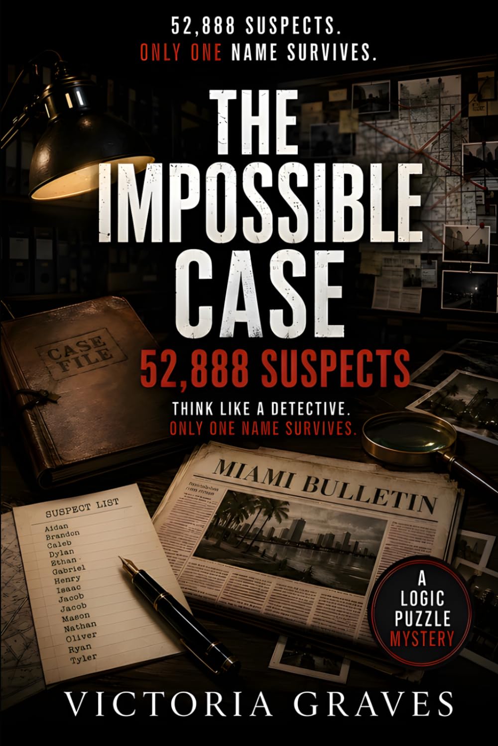 The Impossible Case 52,888 Suspects: Think Like a Detective. Only One Name Survives.
