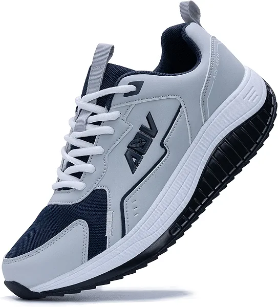 ZF ZEFUHER Walking Shoes for Men Arch Support Plantar Fasciitis Shoes Orthotic Tennis Sneakers for Foot Pain Relief