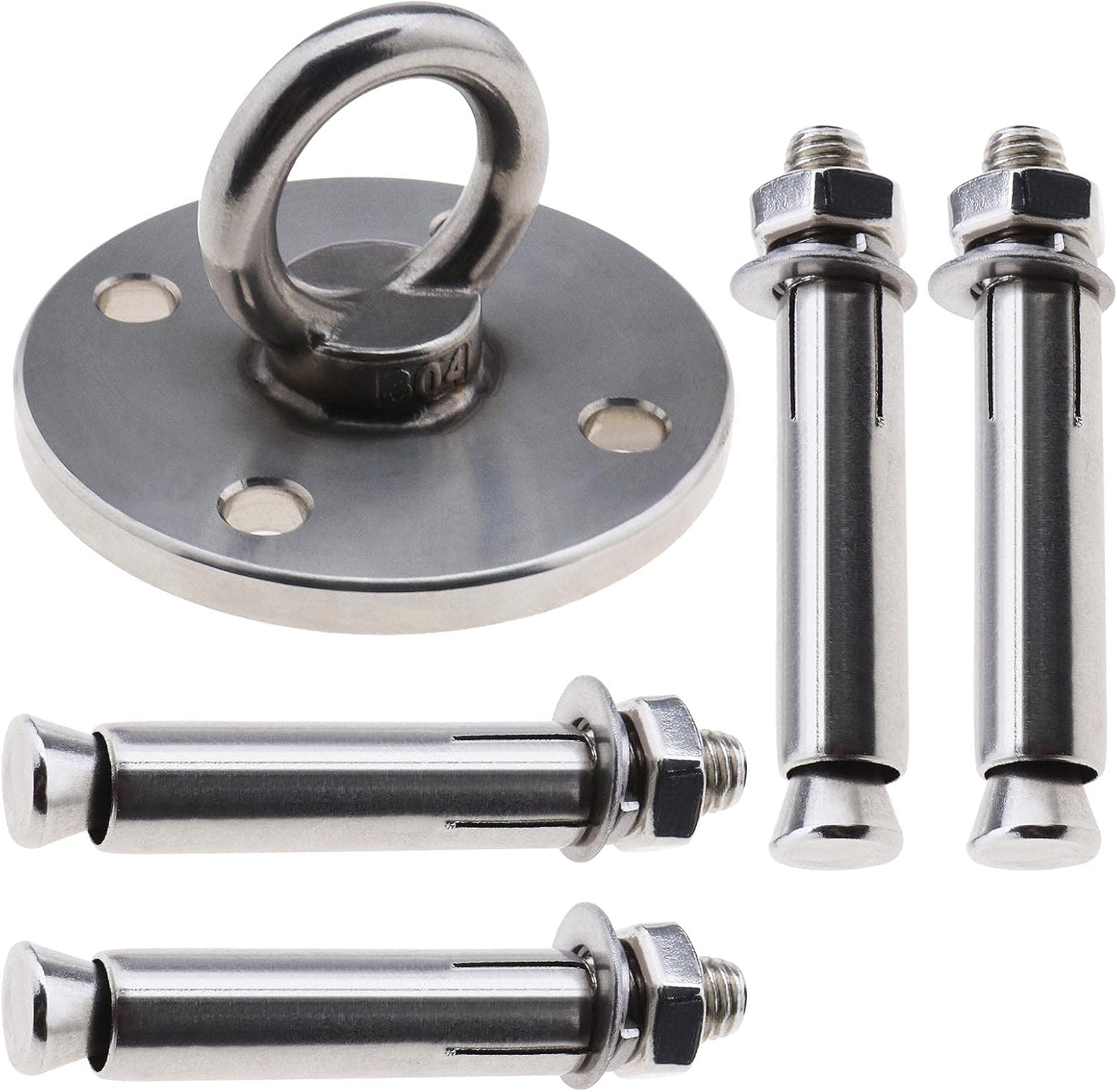 Hammock Hanging Kit Swing Hangers Hooks 304 Stainless Steel with