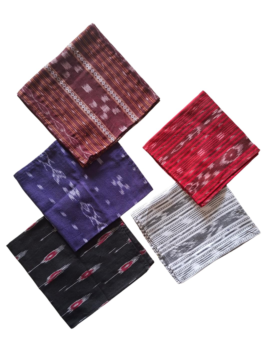 ghl – guendicha haat llp GHL Handloom Certified Sambalpuri Cotton Handkerchief-picture-12