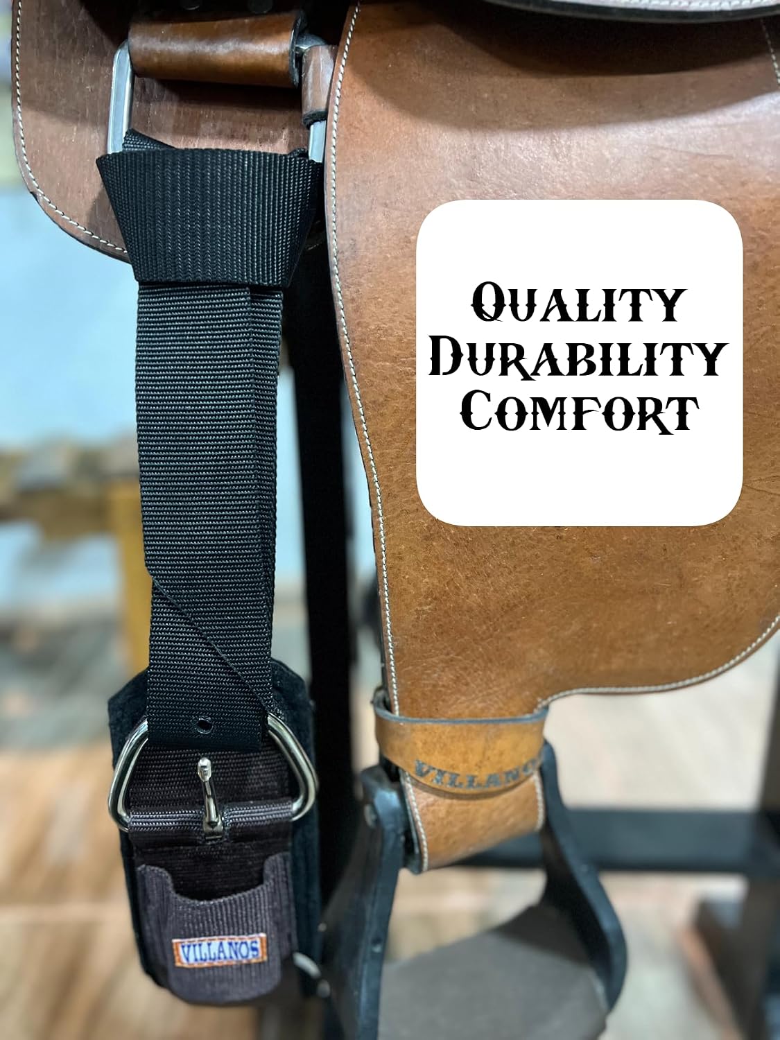 Nylon Girth Whip Heavy Duty Strap for Attaching Girth to Saddle - for Western Riding and Horseback Riding,Tie Strap, Latigo for Western Saddle.