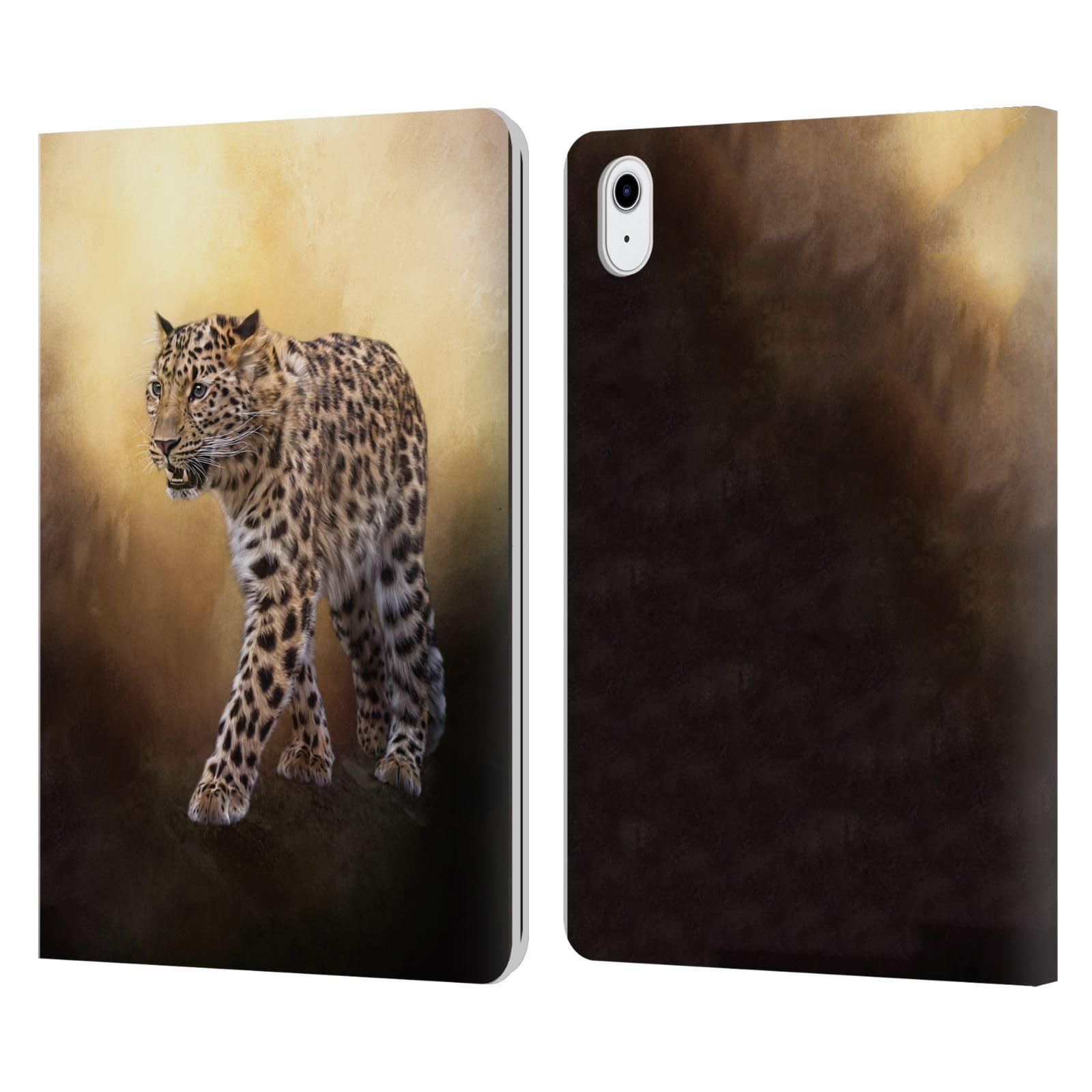 Funda de cuero tipo libro de Simone Gatterwe para Apple iPad Air 2020 7