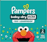 Vista 12 de Pañales Pampers Baby Dry - Talla 2, 186 unidades, pañal desechable absorbente para bebé (el empaque puede variar)