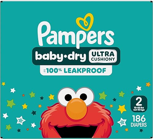 Miniatura 13 de Pañales Pampers Baby Dry - Talla 2, 186 unidades, pañal desechable absorbente para bebé (el empaque puede variar)