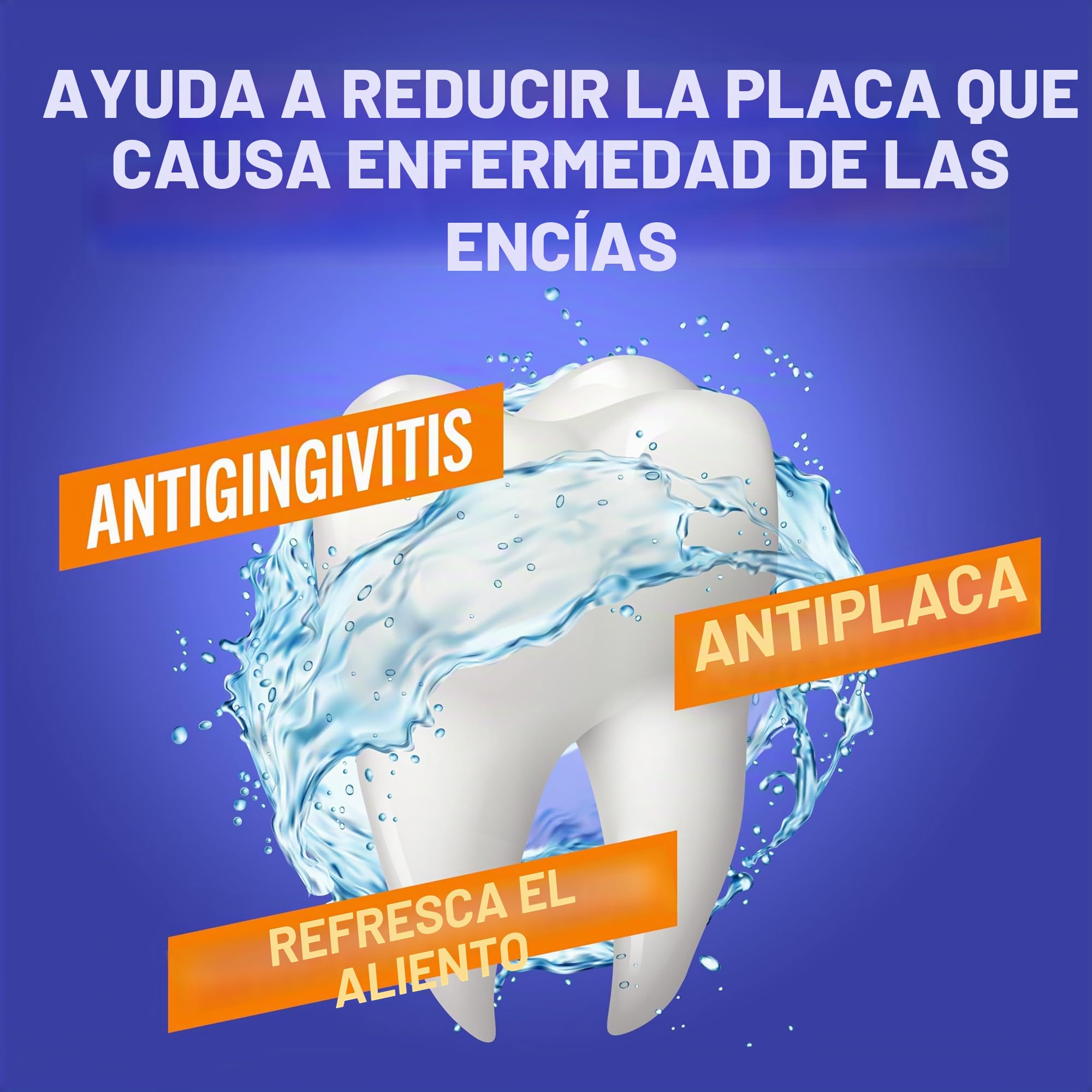 TheraBreath 24 horas, saludable, caucho, periodoncia, enjuague bucal, 24 horas (paquete de 2)