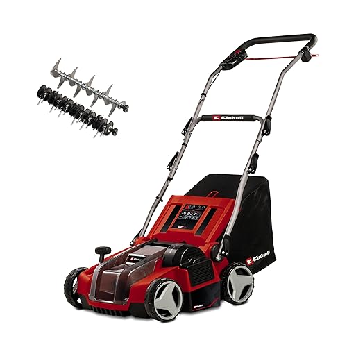 Einhell Scarificateur-aérateur sans Fil GE-SA 36/35 Li-Solo Power X-Change (36