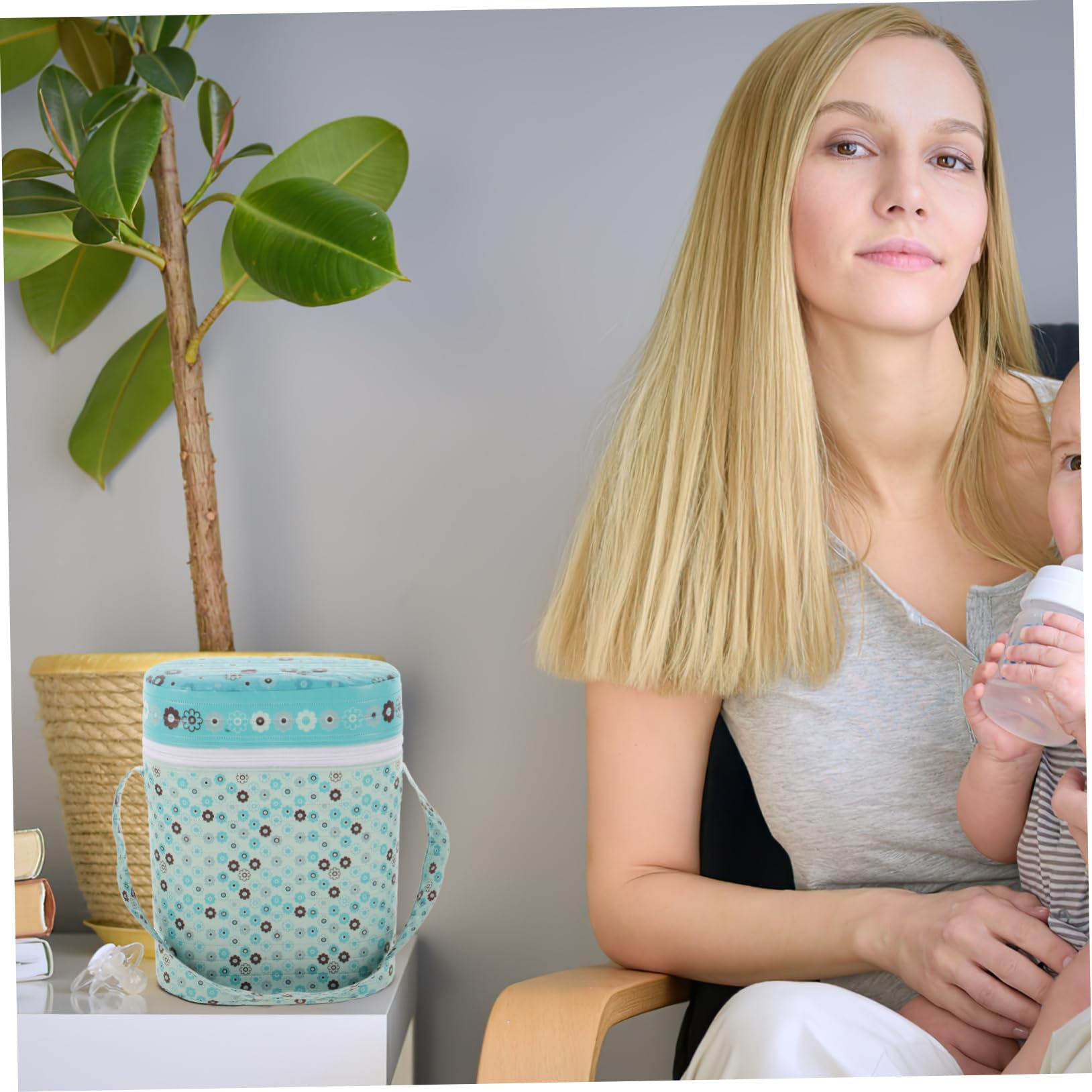 Toyvian 2stücke Isolierte Kühltasche Für Babyflaschen Thermotasche Für Aufbewahrung Von Muttermilch Für Unterwegs Hält Flüssigkeiten Warm Oder Frisch Für Snacks Und Getränke