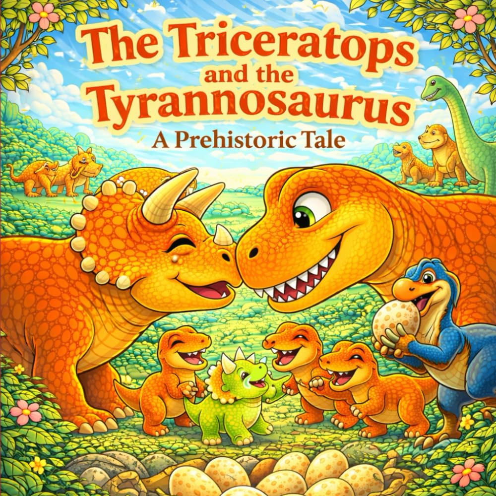 The Triceratops and the Tyrannosaurus: A Prehistoric Tale: A tale of friendship