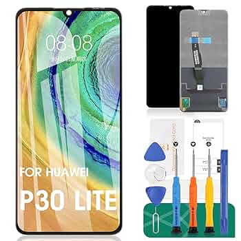 P30 lite HUAWEI 1台 Huawei P30 Lite MAR-LX1A Unlocked Android Smartphone 6.15