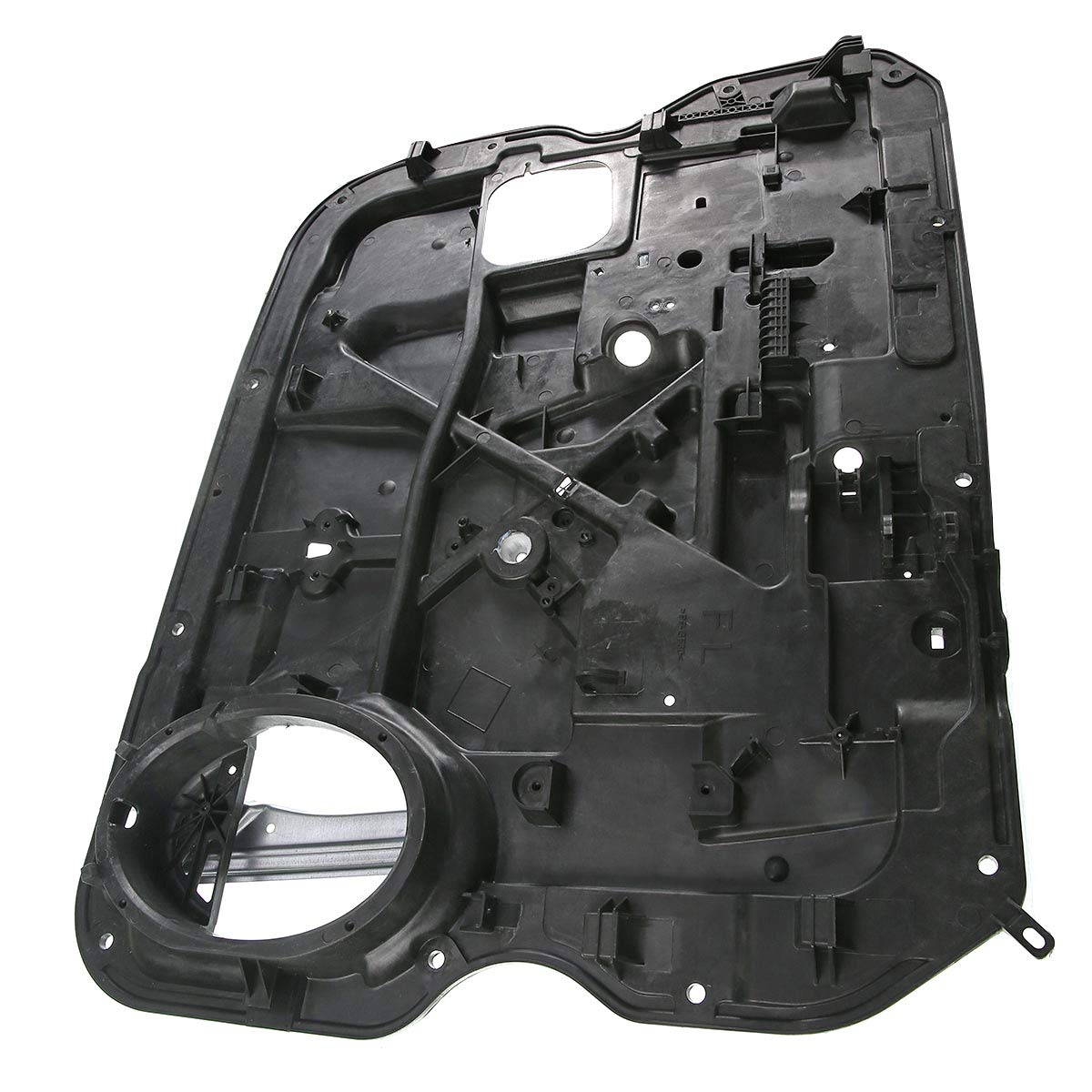 YHTAUTO Front Driver Side Window Regulator and Panel Without Motor Compatible with Dodge Ram 1500 2500 Crew/Extended Cab