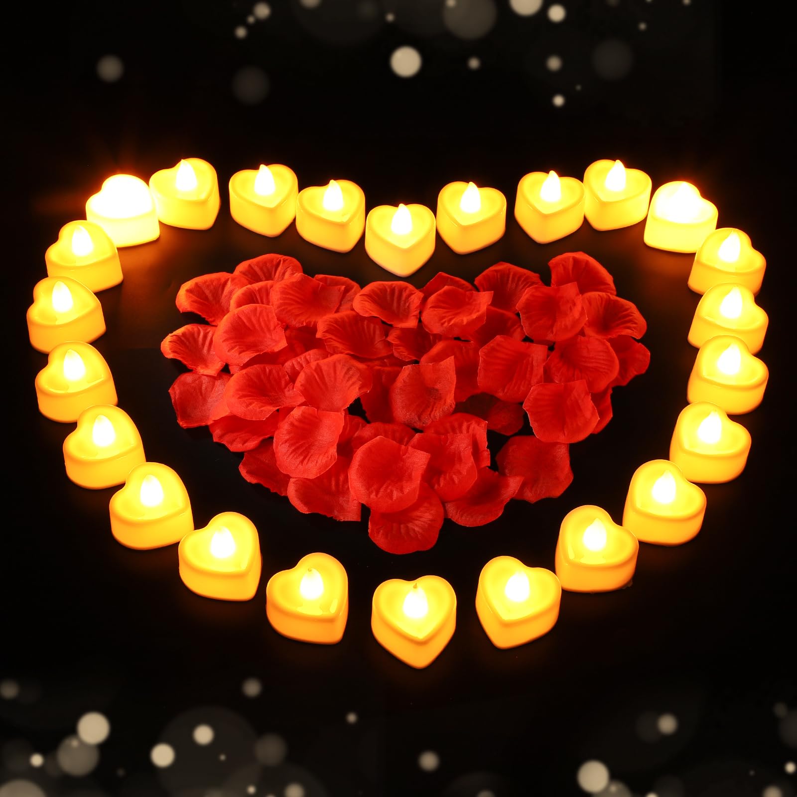 BTFO Rose Petals and Candles Set