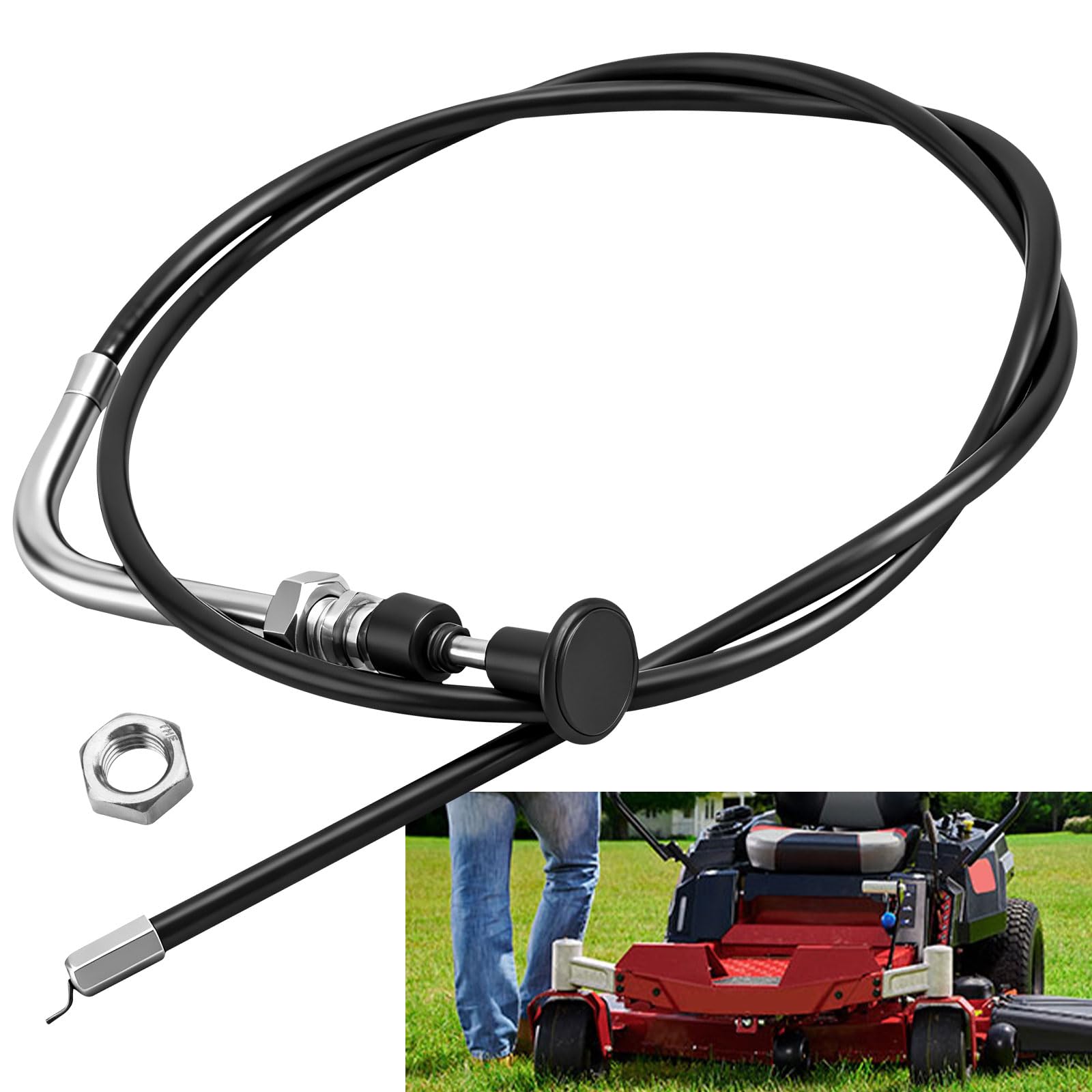 テレビ okocha99 Huthbrother 112-9753 Choke Cable Compatible with Toro Timecutter