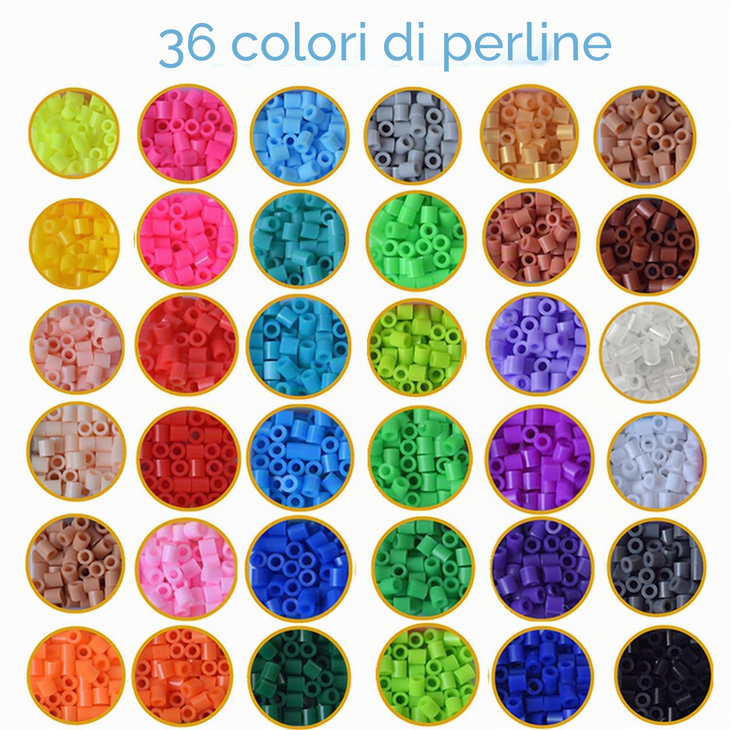 Vytung Perline da Stirare,13000Pz 5mm Fusione Set,220 modelli,Pegboard,Pinzette, Carta da Stiro, Bambini DIY Perline Artigianali,Set Gioco Creativo Natalizio