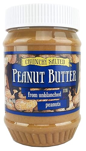 Trader Joe's - Mantequilla de maní salada crujiente de maní sin blanquear, paquete de 2