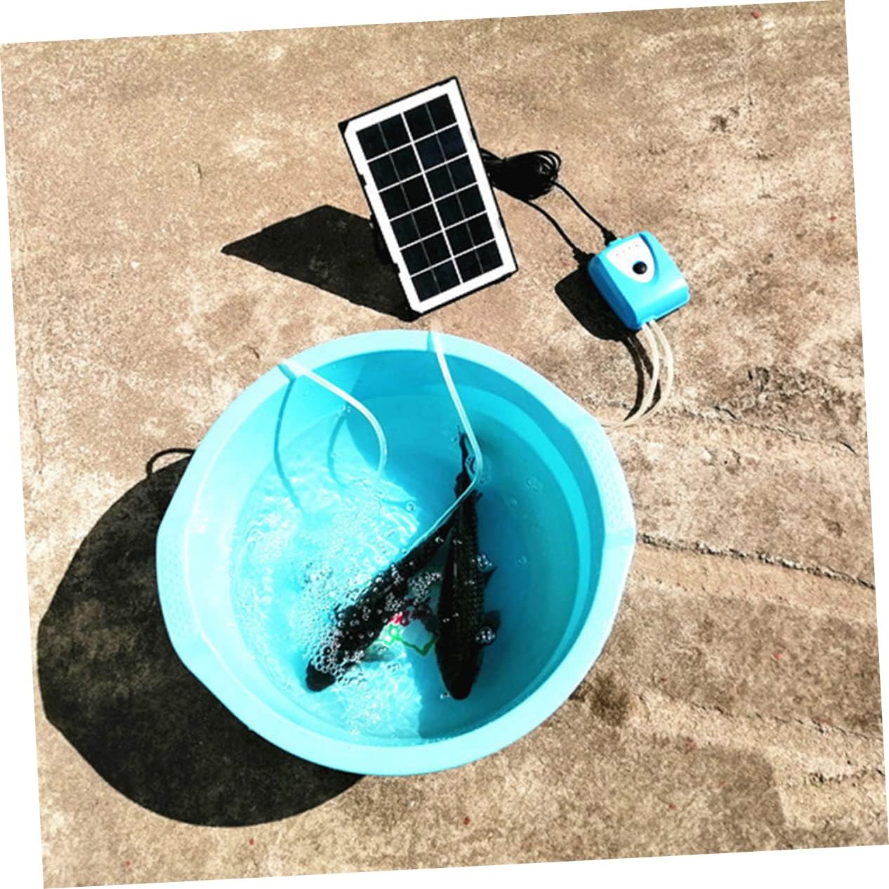 Happyyami Aquarium Oxygen Pump Fish Tank Air Pump Fish Tank Oxygen Pump Oxygen Air Pump Aquarium Air Pump