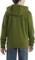 Vista 2 de Carhartt Boys' Long-Sleeve Full-Zip Hooded Sweatshirt Hoodie