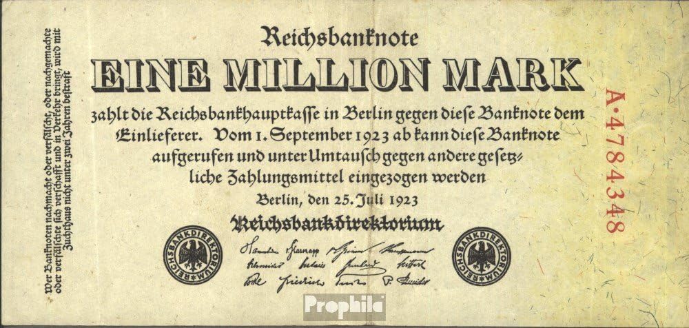 Prophila Collection Tedesco Empire Rosenbg: 31 Usato (III) 1908 20 Mark (Banconote per Collezionisti - nessun Mezzo di pagamento