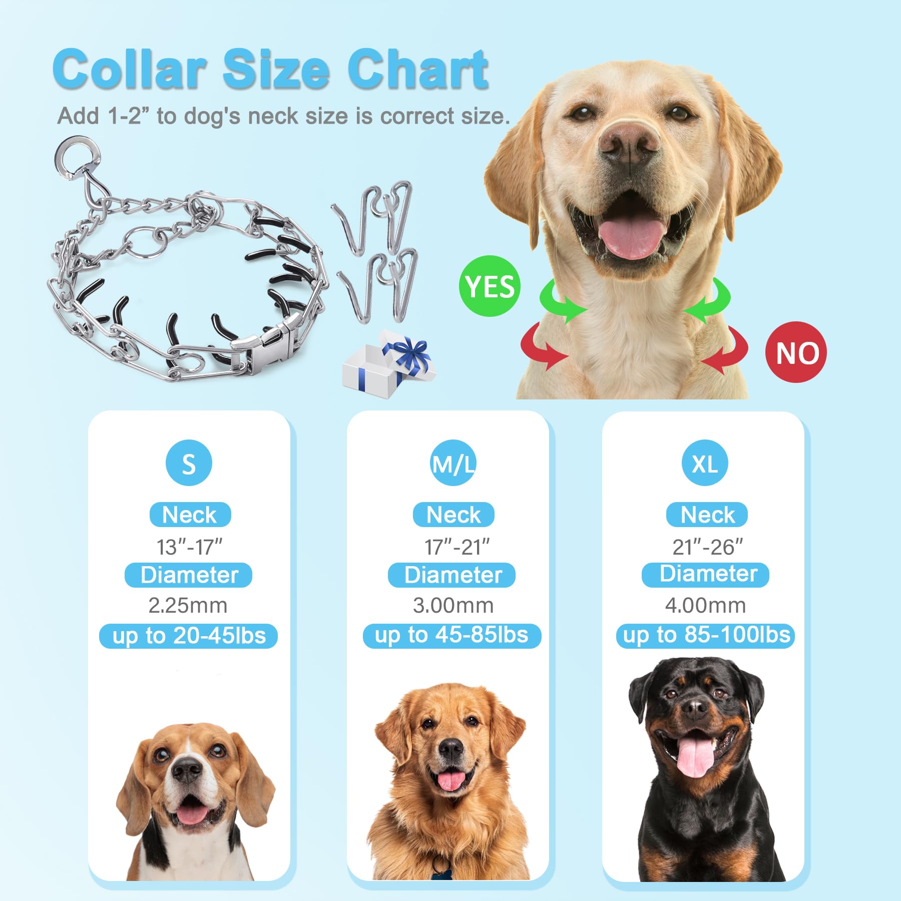 Herm Sprenger Prong Collar Sizing How To Use A Prong Collar