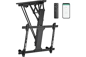 Mount-It! Electric Flip Down Ceiling TV Mount: Seamless TV Viewing at Your Fingertips