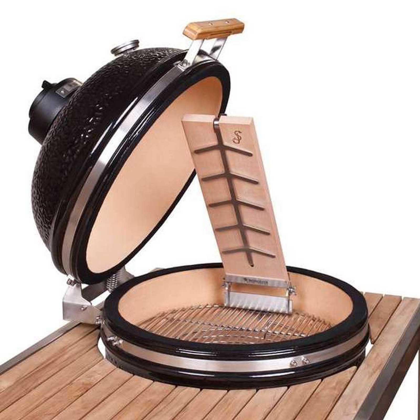 Monolith Flammlachsbrett Fish Plank Keramikgrill Grill Zubehör