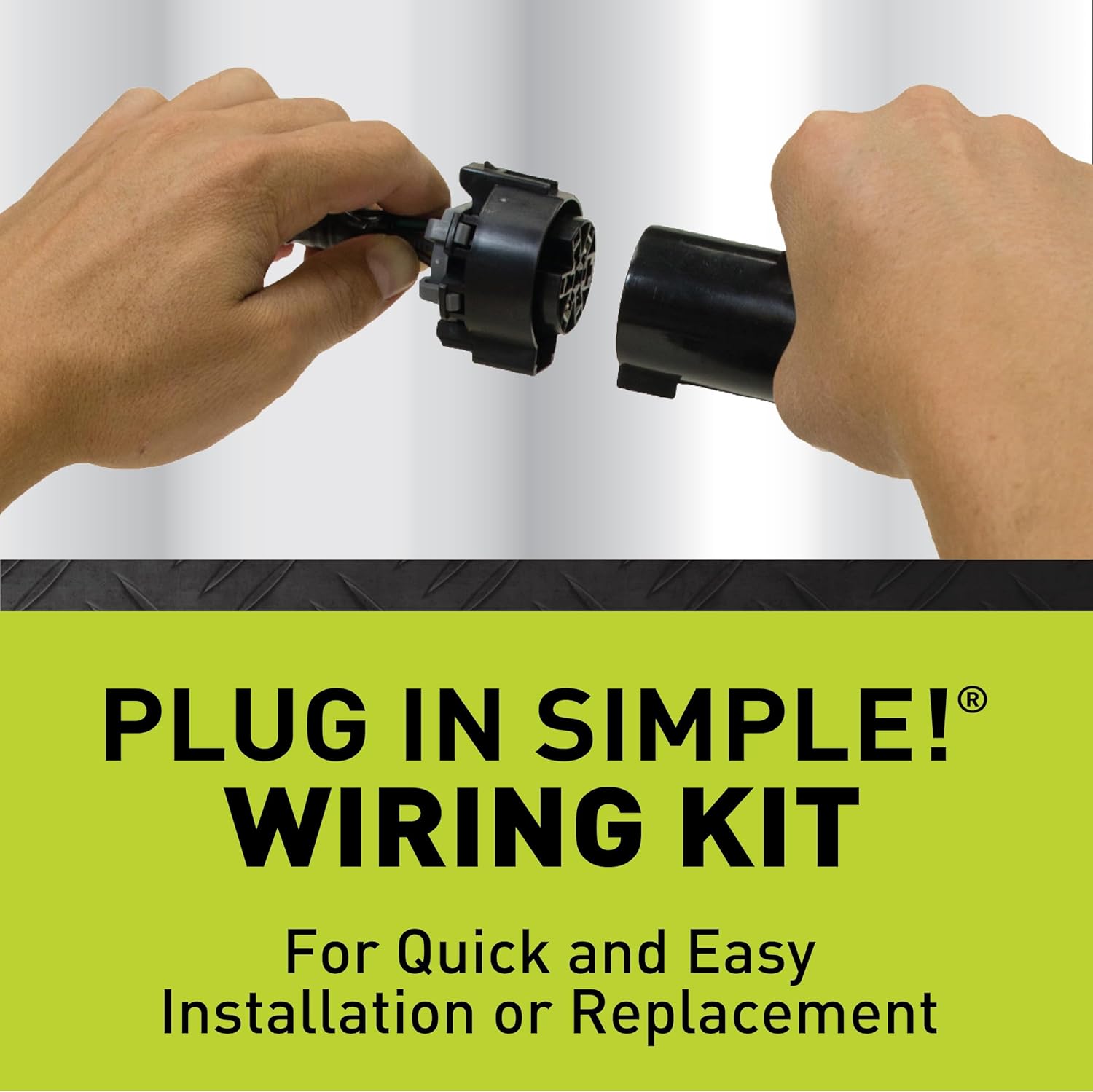 Hopkins Towing Solutions 40167 Endurance 5th Wheel Plug-In Simple! Wiring Kit, Wire length is 10 feet