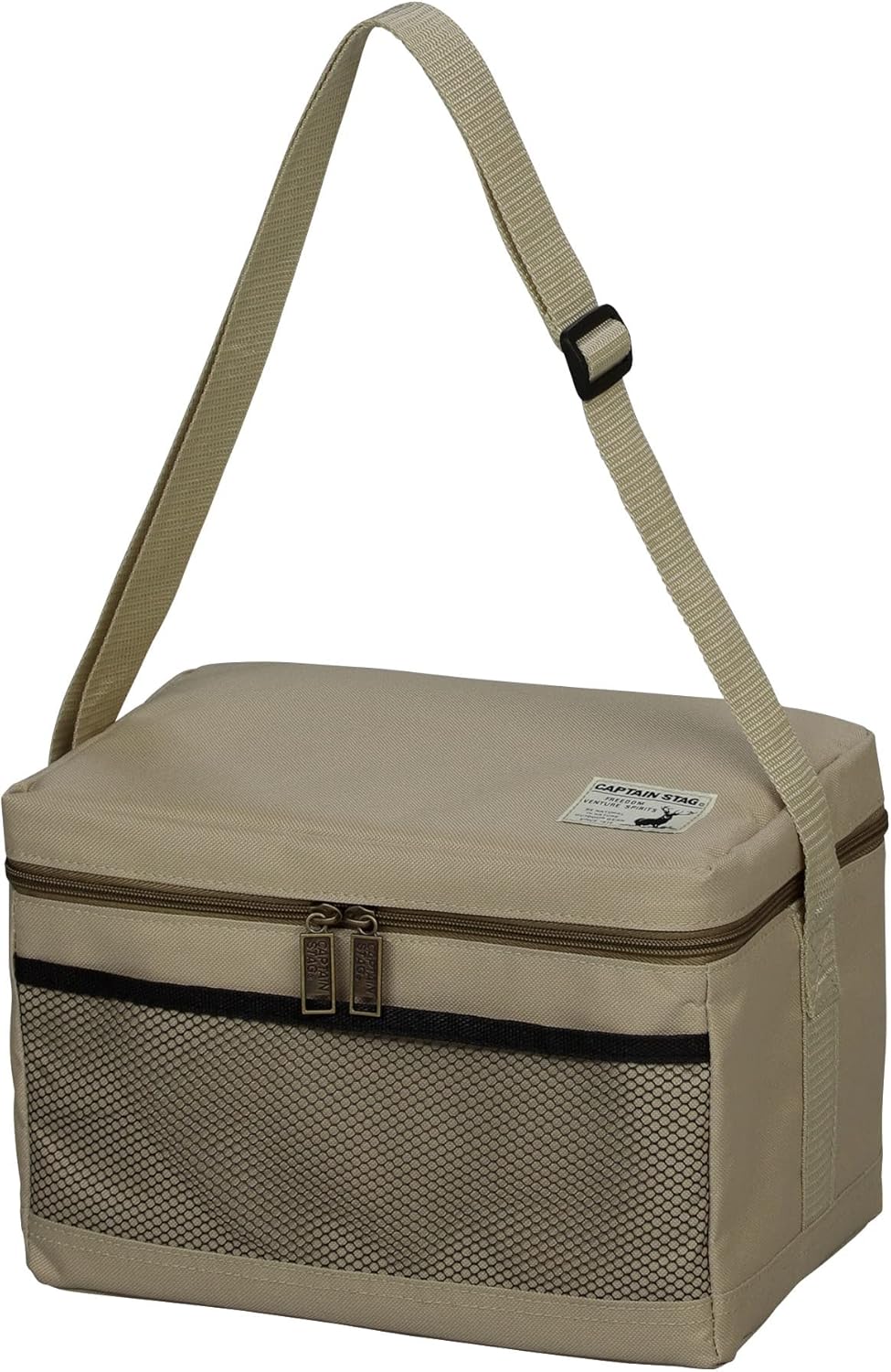 キャプテンスタッグ(CAPTAIN STAG) 保冷バッグ ソフト クーラーバッグ 折り畳み収納可能 【6/10/15/24/30/35L】 【シルバー/カーキ】 デリス