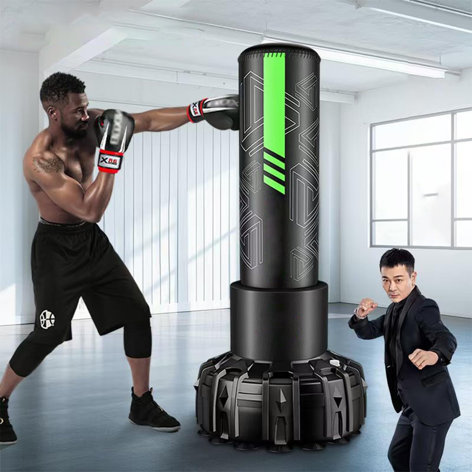 サンドバッグ　自立タイプ Amazon.co.jp: 自立式サンドバッグ パンチバッグ 自立型ボクシング