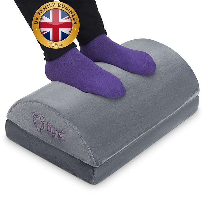 Buy Byre® Adjustable Footrest Cushion Premium Memory Foam Foot Rest