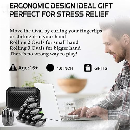 Miniatura 2 de Kits de ciencia para refrigeradores, imanes grandes, huevos de serpiente de cascabel magnéticos de hematita para mayores de 15 años, juego de