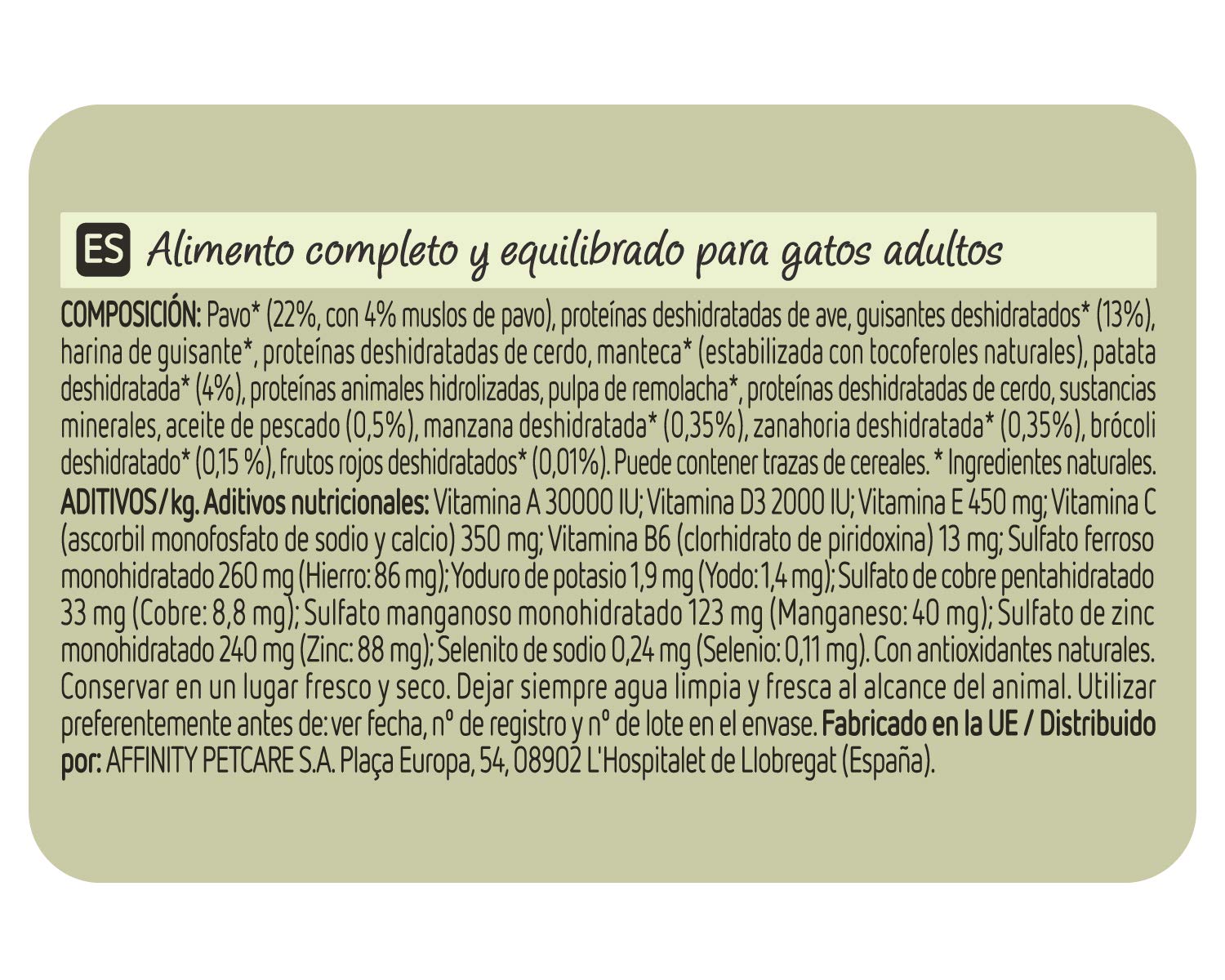 Ultima Nature No Grain Pienso para Gatos sin Cereales con Pavo, 1.1 kg (Paquete de 8)